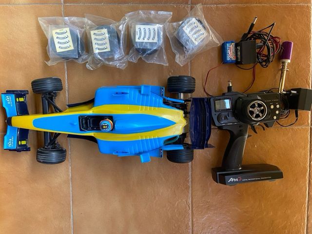F1 RC Gasolina Fernando Alonso R25