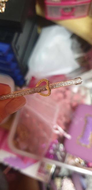 Bracciale rigido strass