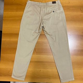 Derriere Pantaloni Beige Classico Casual Sportivo