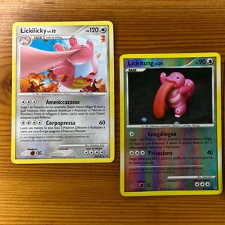 Carte Pokemon Lickilicky & Lickitung