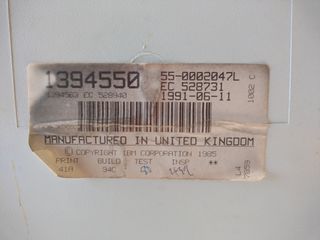 Teclado mecánico IBM 1394550