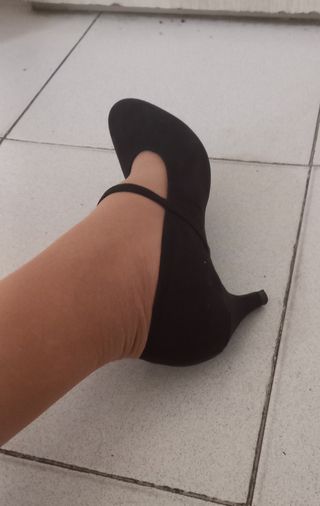 Zapatos de tacón Negro