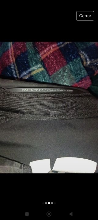 Chaqueta moto mujer revit