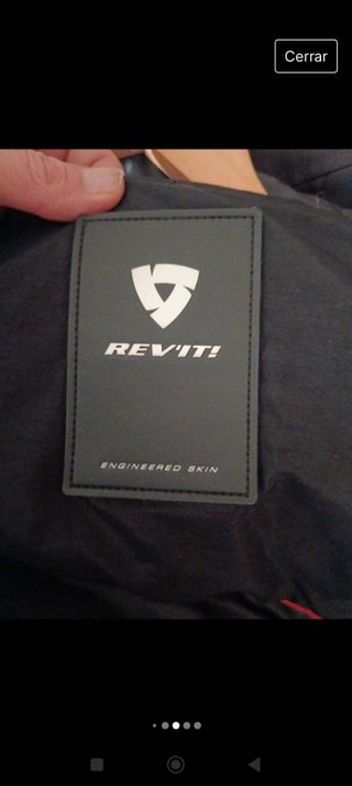 Chaqueta moto mujer revit