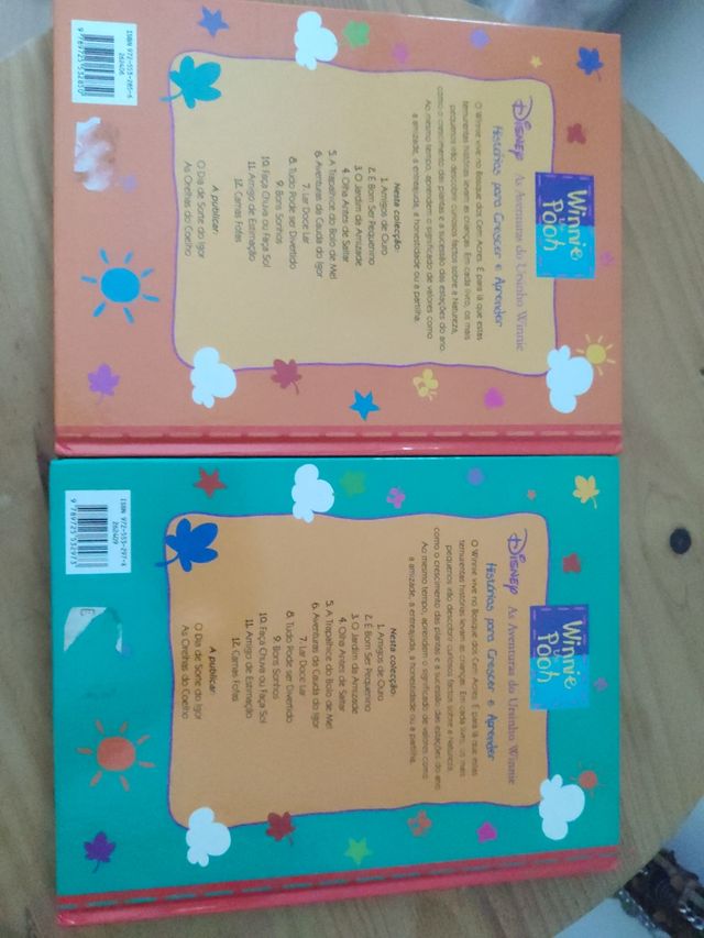 Livros Winnie The Pooh