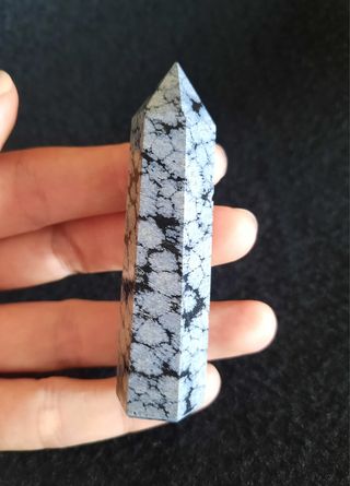 Punta de Obsidiana Copo de Nieve.