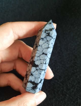 Punta de Obsidiana Copo de Nieve.