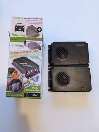 Ahuyentador mustélidos, jinetas, martas