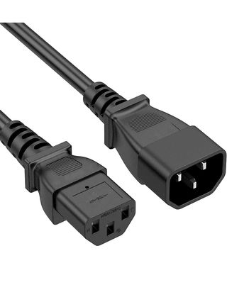 Cable alargador alimentación pc ordenador 220v