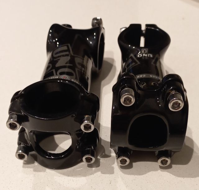 Potencia Manillar UNO Al/Carbón 100/110 y 120mm.