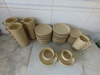 Juego de Café (Tazas y Platos)