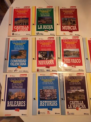 Lote 9 guías descubrir España