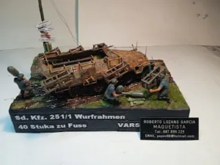 DIORAMA-MAQUETA VARSOVIA