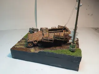 DIORAMA-MAQUETA VARSOVIA