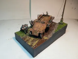 DIORAMA-MAQUETA VARSOVIA