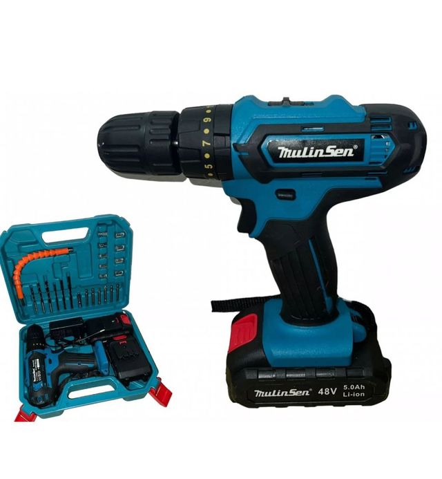 Trapano avvitatore doppia batteria a litio 48V MAX