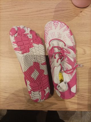 Zapatillas minimalistas rosa