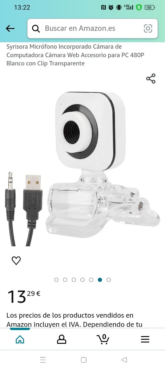 Second Hand Pack 10 cámaras webcam for 50 EUR in Los Molinos