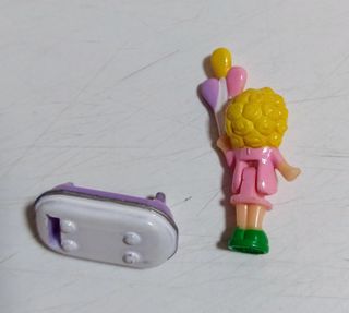 Polly pocket polvera Polly world 1989
