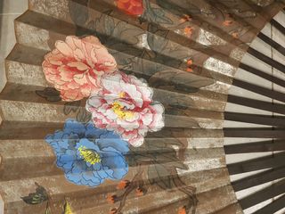 Abanico grande decoración