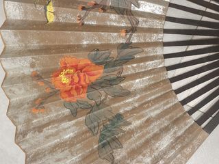 Abanico grande decoración