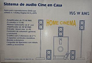 Home cinema MX Onda 5x15w