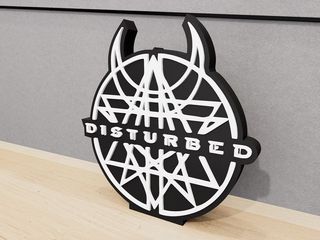Logo de Disturbed 3D