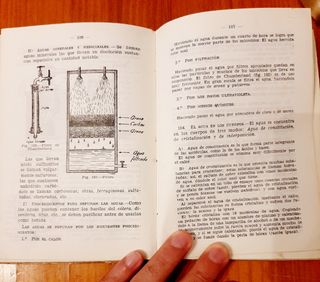 Libro antiguo ciencias de la naturaleza
