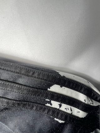 Adidas Felpa Adidas Nero Bianco XS