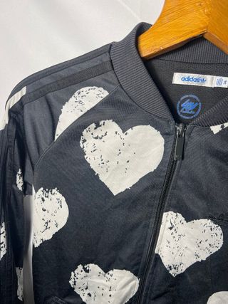 Adidas Felpa Adidas Nero Bianco XS