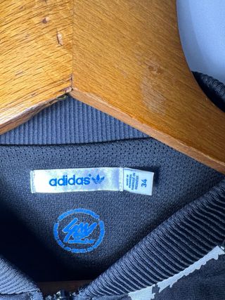 Adidas Felpa Adidas Nero Bianco XS