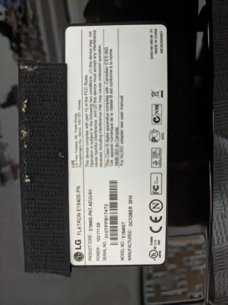 Monitor LG. 18,5 pulgadas