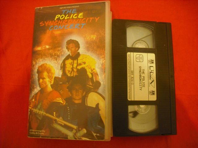 The Police - Synchronicity tour / video vhs