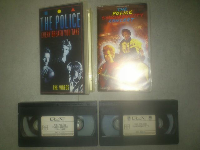 The Police - Synchronicity tour / video vhs