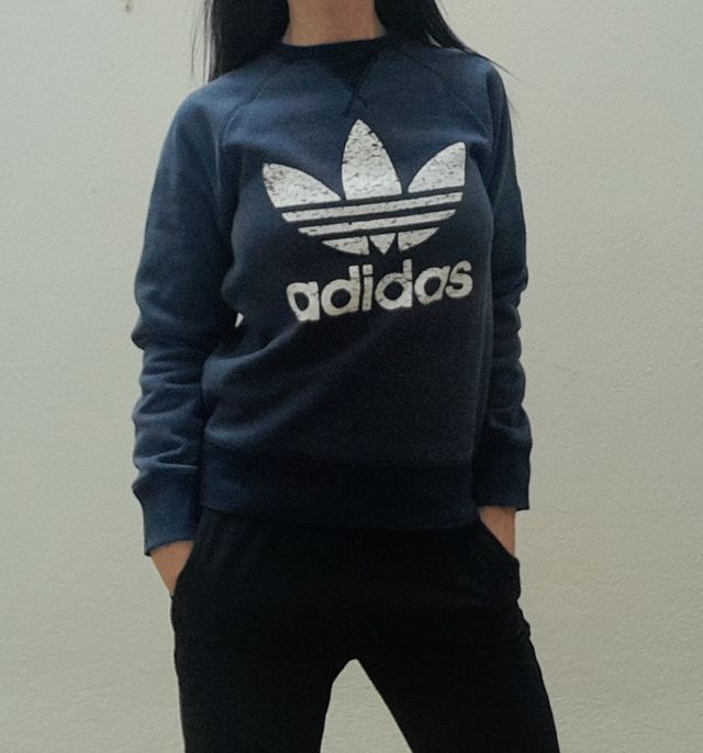 Sudadera Adidas mujer XS / M azul