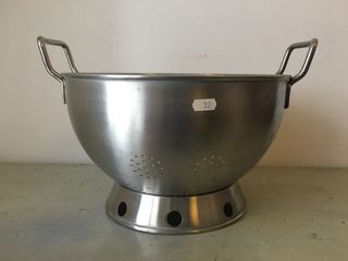 Scolapasta e Contenitore in acciaio 