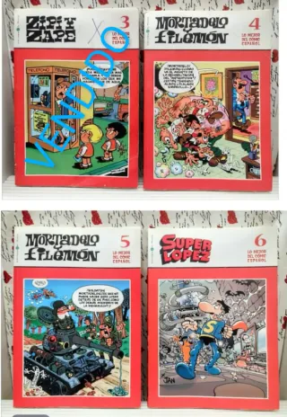 LOTE 16 COMICS MORTADELO Y FILEMÓN