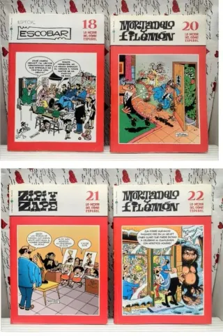 LOTE 16 COMICS MORTADELO Y FILEMÓN