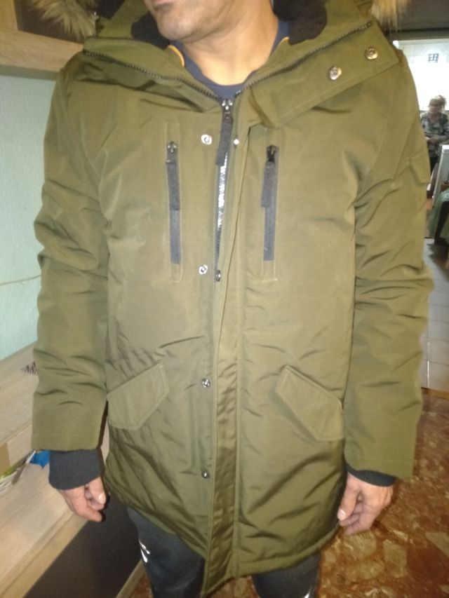 Parca de hombre verde 🌿