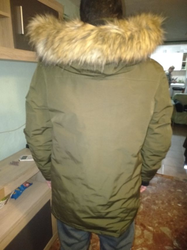 Parca de hombre verde 🌿