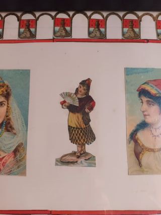 CUADRO DECOUPAGE FINALES SIGLO XIX