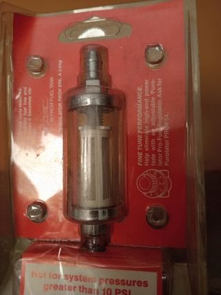Filtro de combustible