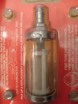 Filtro de combustible