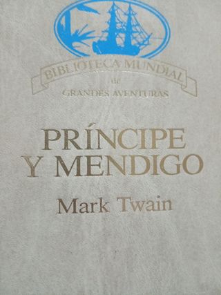 Libro Príncipe y Mendigo