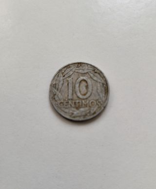 Moneda 10 céntimos España 1959