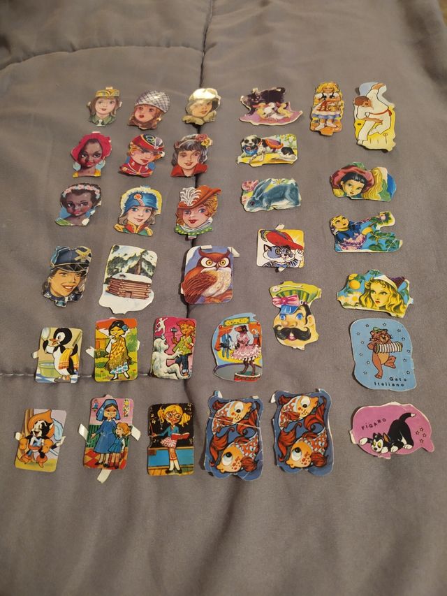 Cromos troquelados de picar