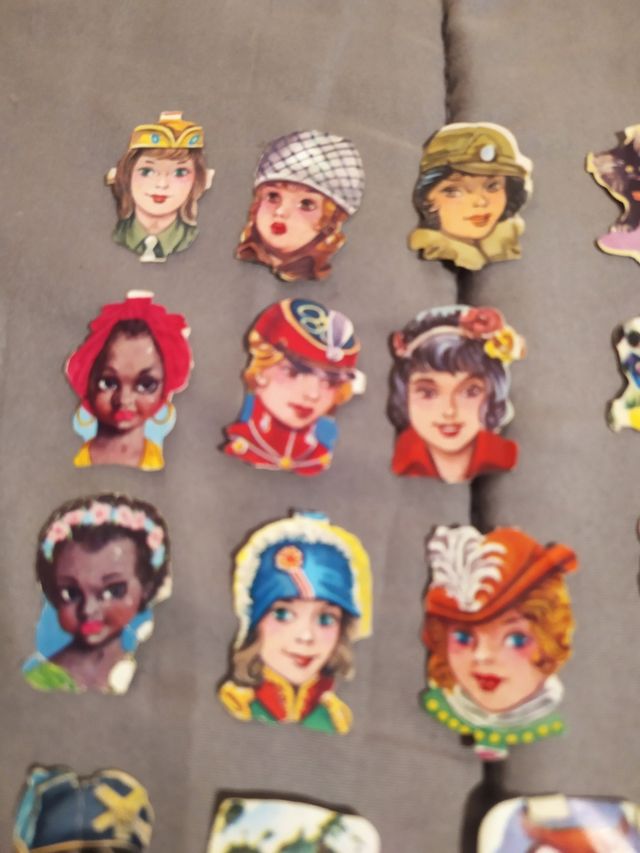 Cromos troquelados de picar