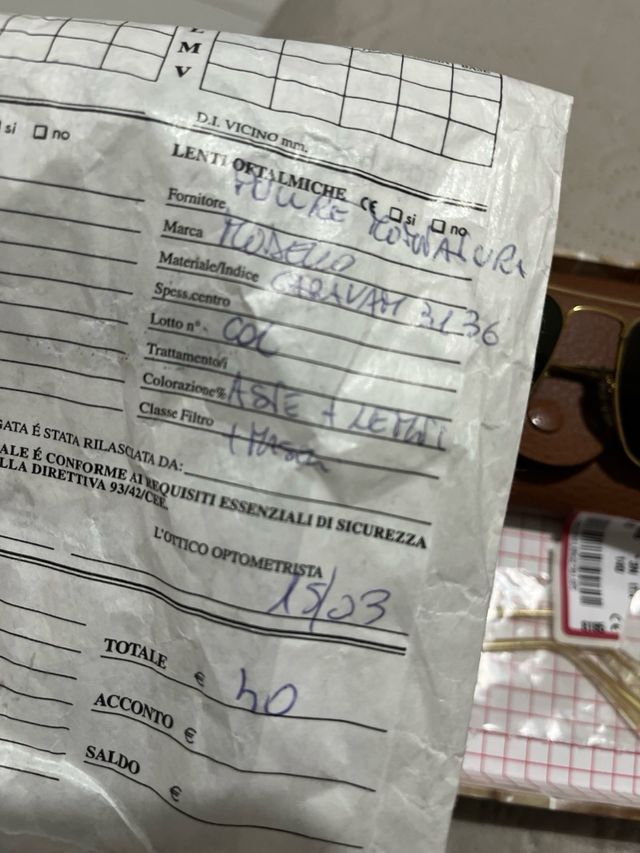 Occhiali RayBan Carvan uomo/donna unisex vintage