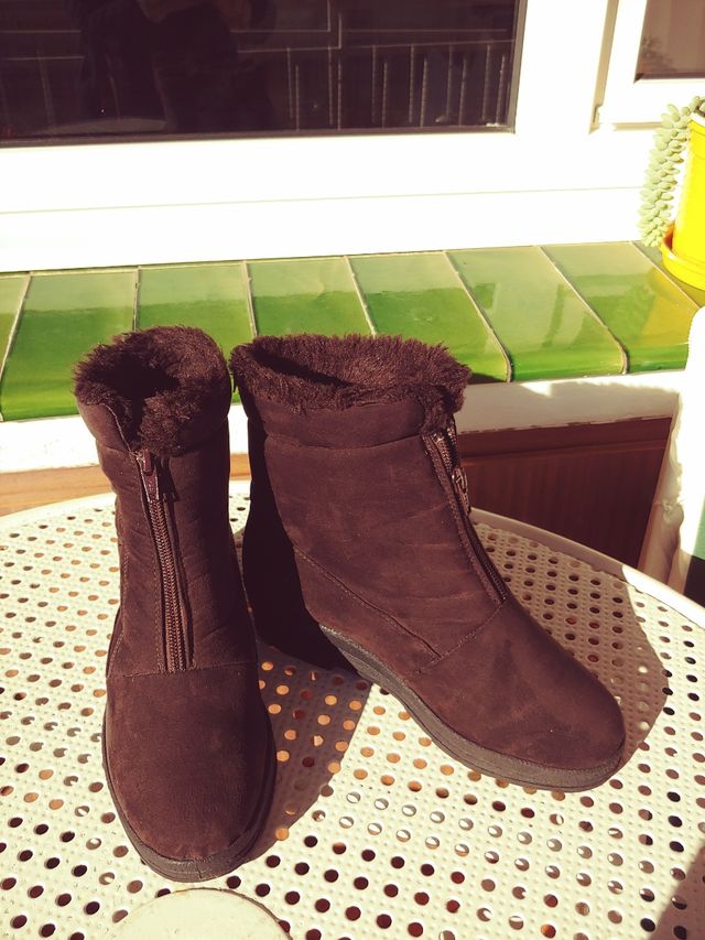Botines de invierno. Sirven también para