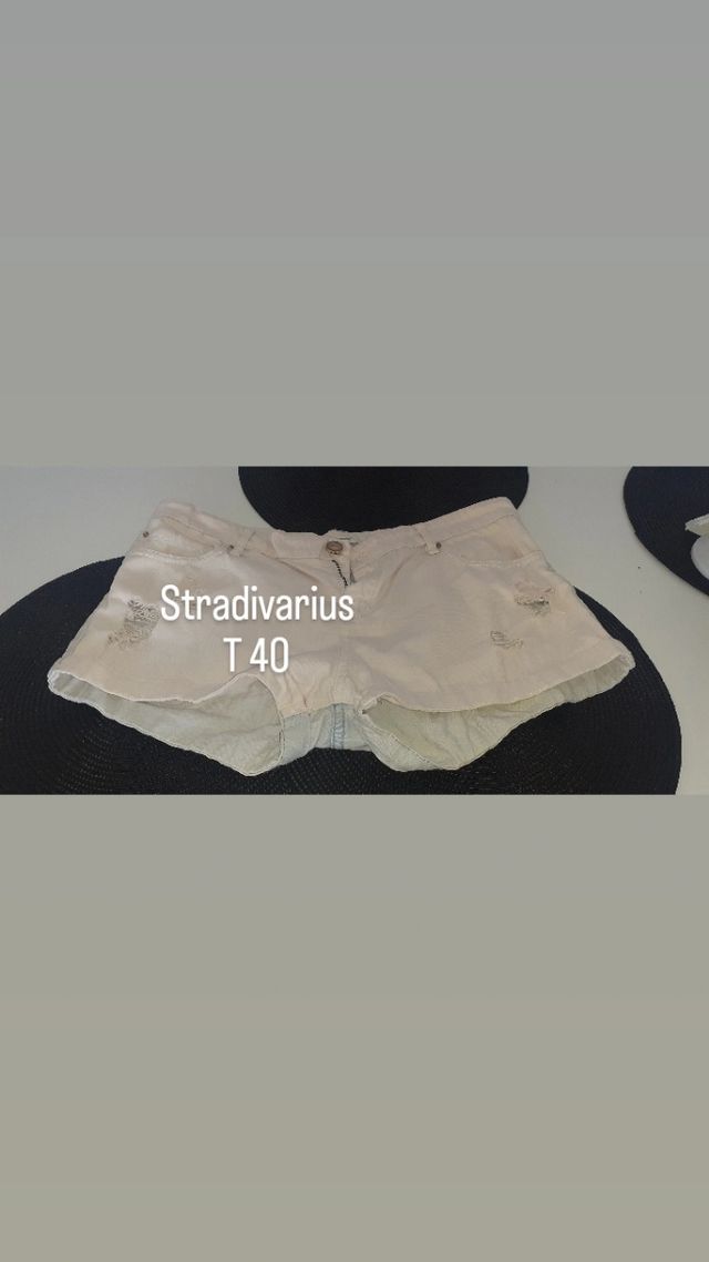 Pantalon corto stradivarius